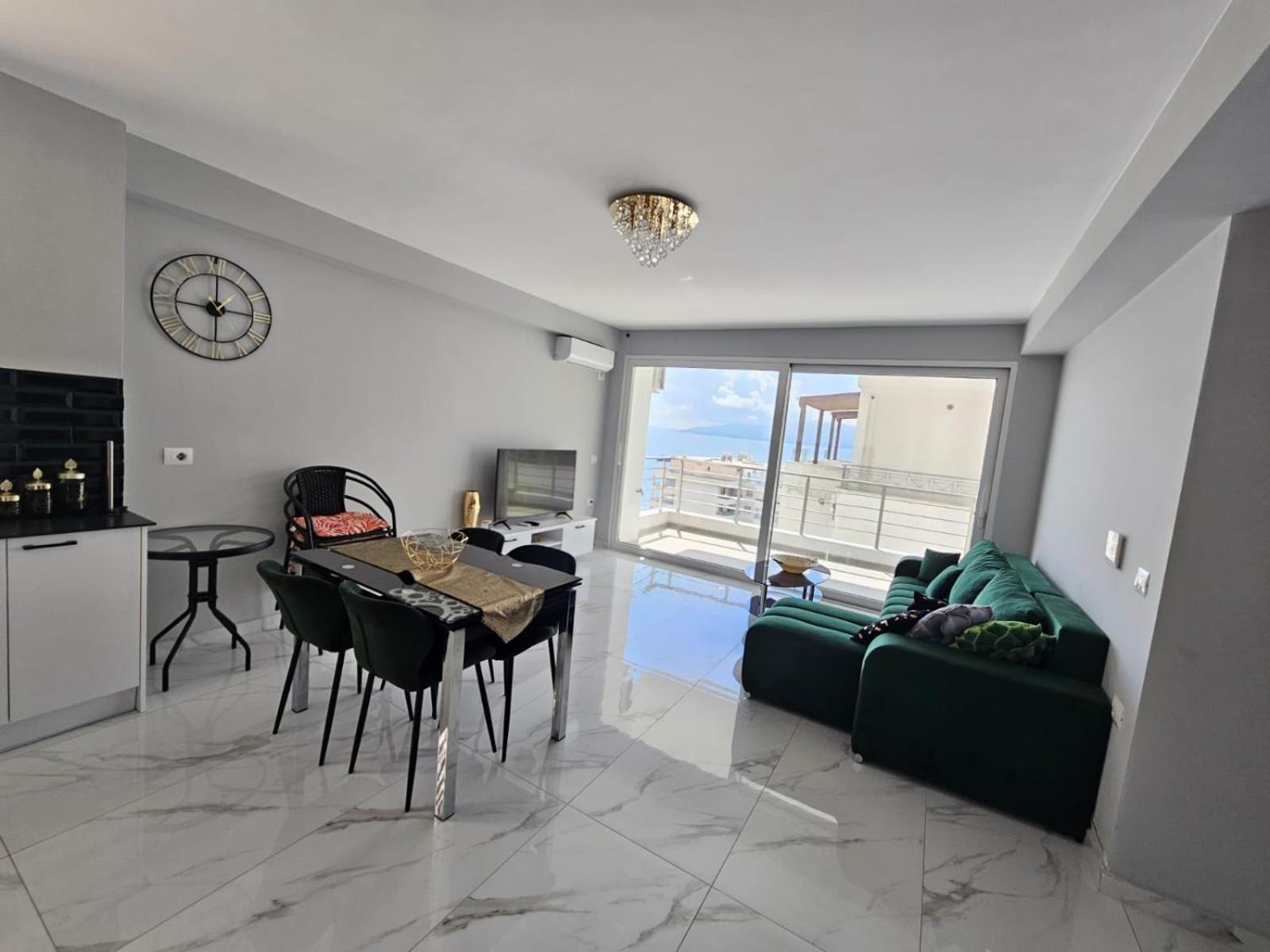 Amazing Sea View Apartment Saranda Dış mekan fotoğraf